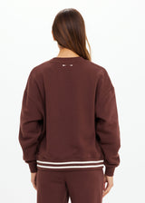 Toluca Lisel Crew Neck Sweater - Cocoa
