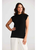 Paula Knit Top - Black
