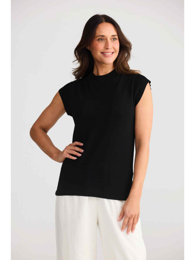 Paula Knit Top - Black