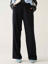 Jett Pant - Charcoal Pinstripe