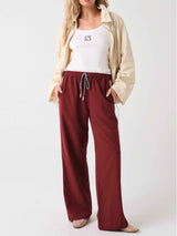 Aimee Pant - Raspberry Pinstripe