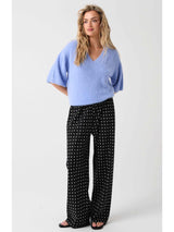 Jude Bias pant - Black Spot