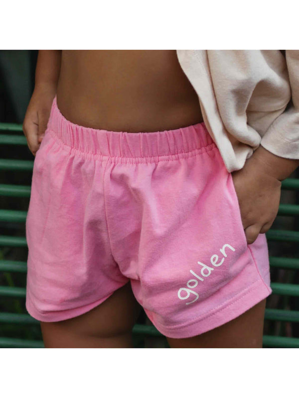 Retro Girl Shorts Meringue Pink
