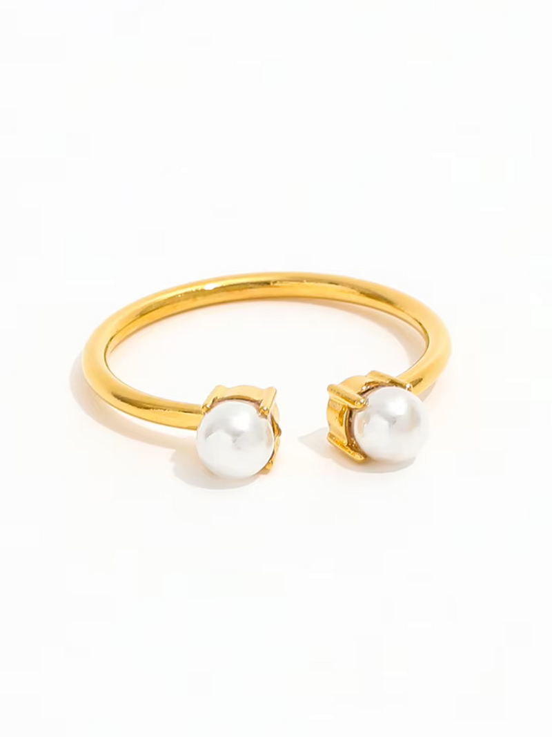 Pearl Open Ring