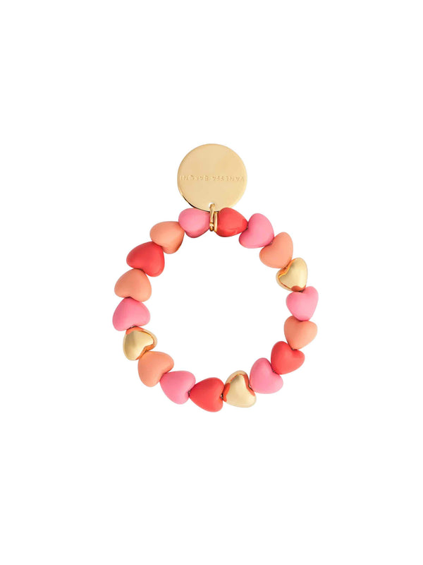 Hearts Bracelet - Rosy