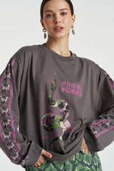 EDEN LS TEE - SHADOW
