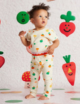 Teeny Tiny Veg Short Sleeve Bodysuit