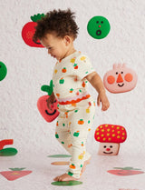 Teeny Tiny Veg Short Sleeve Bodysuit