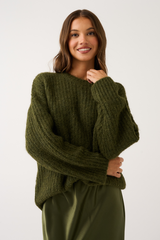 Lorenza Knit - Khaki
