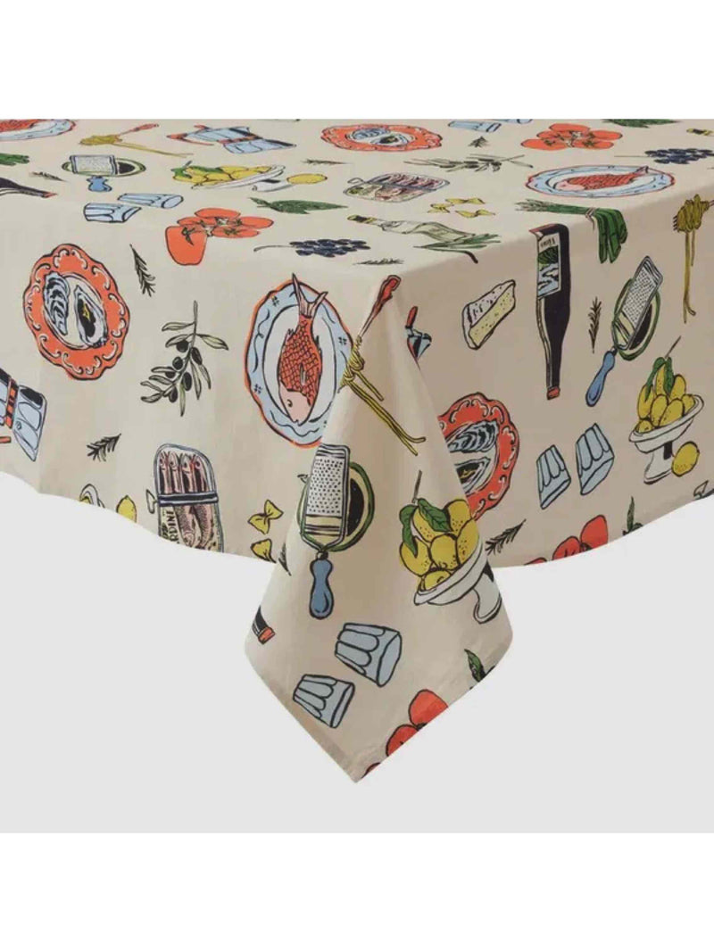 Deli Cotton Tablecloth - 140x240cm