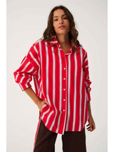 TAMMY SHIRT – SIREN STRIPE
