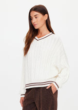 Millie V-neck Knit Sweater