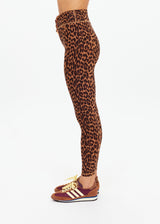 Malawi 25in Midi Pant - Leopard