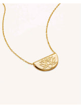 Lotus Short Necklace