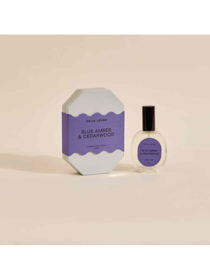 Blue Amber + Cedarwood - Room Spray