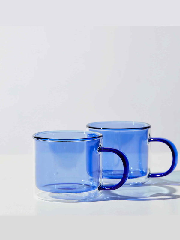 DOUBLE TROUBLE CUP SET IN BLUE