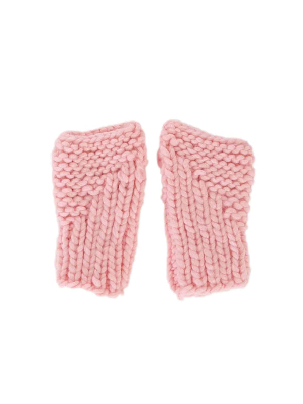 Journey Fingerless Mittens Pink