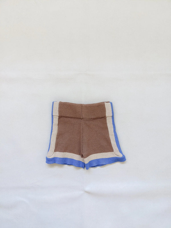 Lennon Contrast Knit Shorts