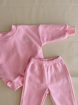Woodie Logo Tracksuit - Flamingo