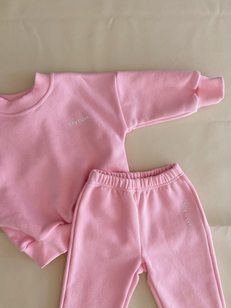 Woodie Logo Tracksuit - Flamingo