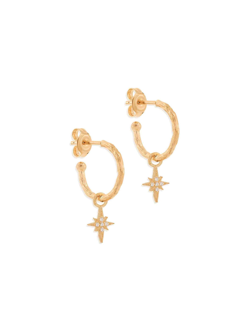 STARLIGHT HOOPS - GOLD