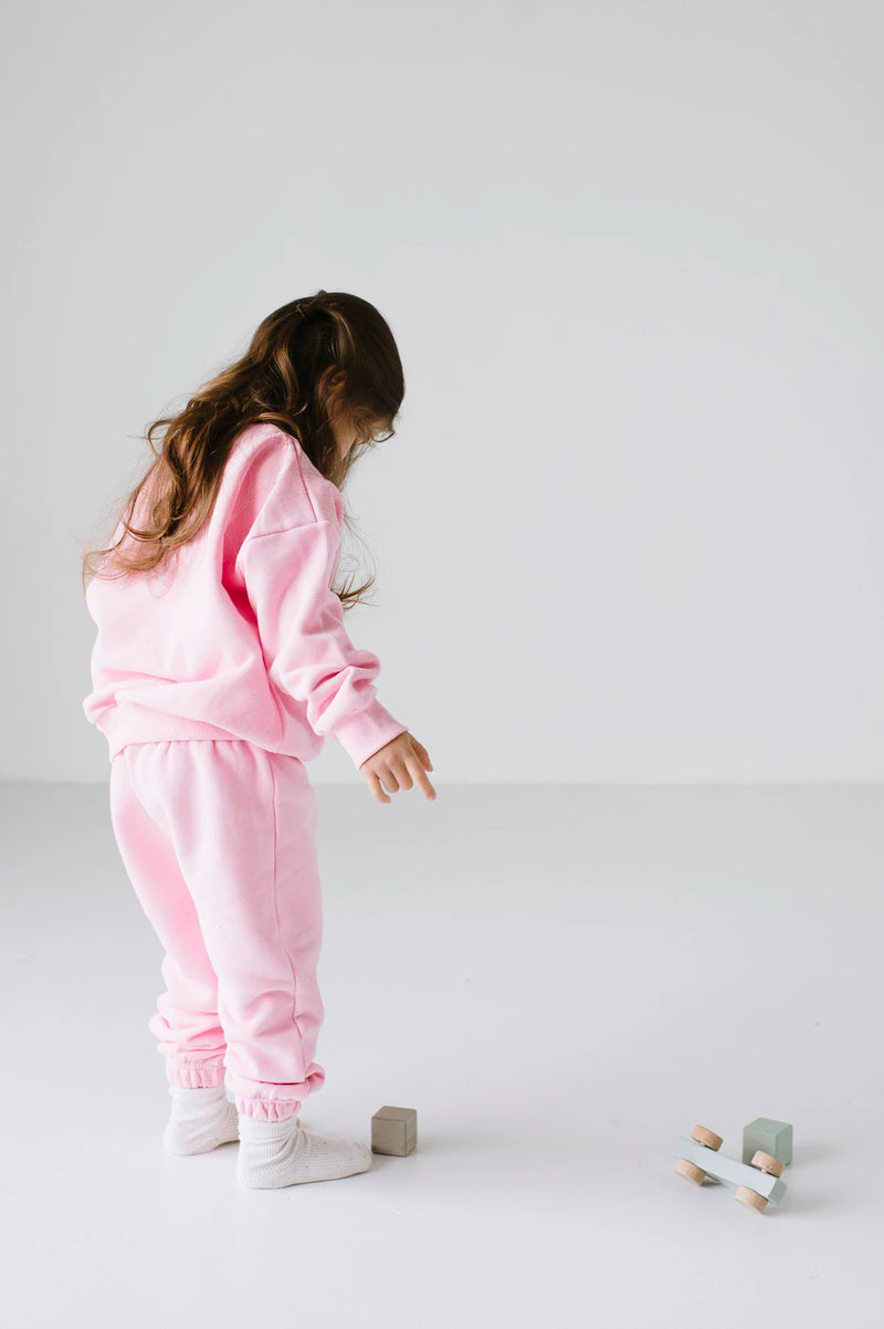 Woodie Logo Tracksuit - Flamingo