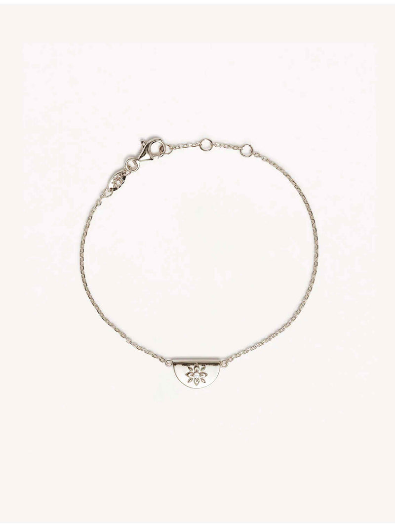 Lotus Bracelet - Sterling Silver