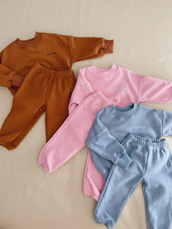 Woodie Logo Tracksuit - Flamingo
