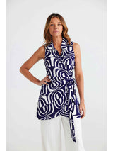 Fleur Sleeveless Top - Esqueleto