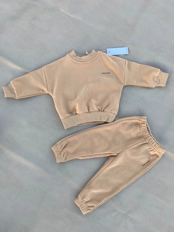 Woodie Logo Tracksuit - Fawn