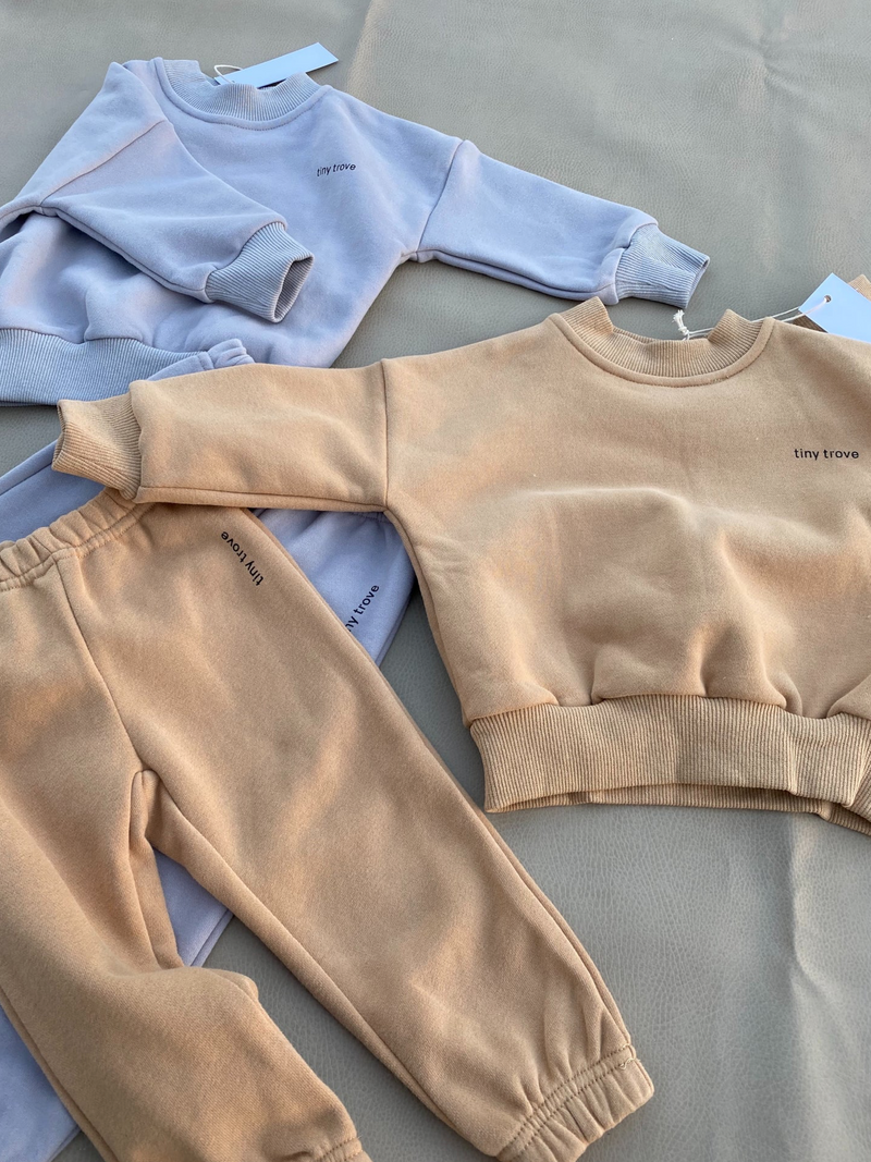 Woodie Logo Tracksuit - Fawn