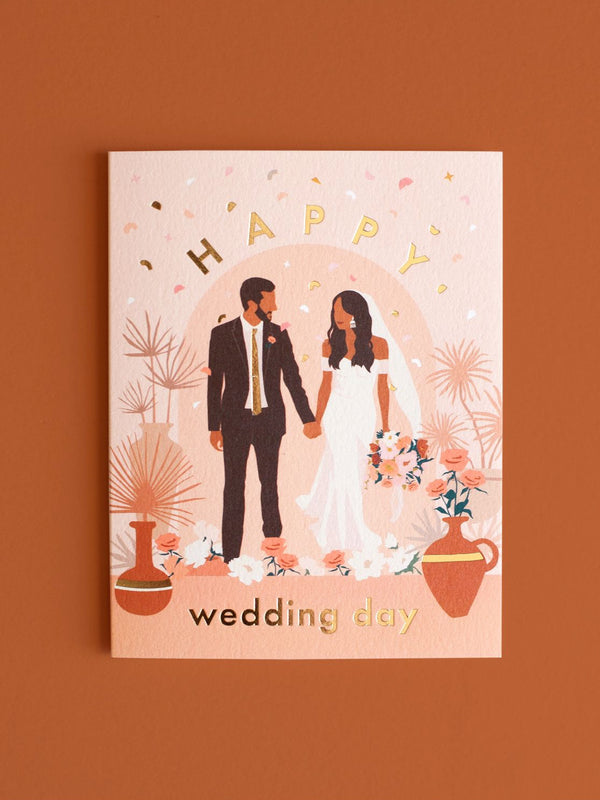 Happy Wedding Day Greeting Card